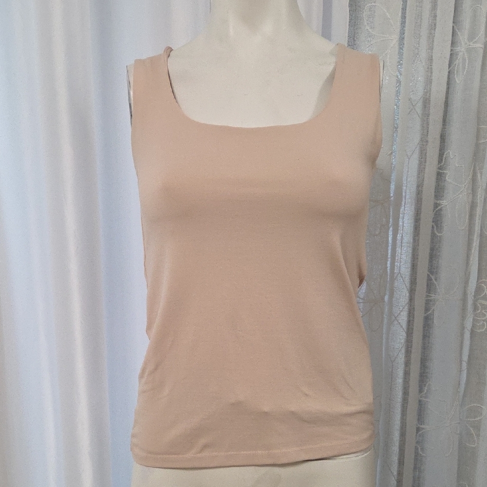 Zara Women's Light Tan Tank Top Size Medium [1775]